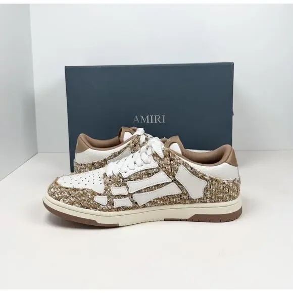 Size 44EU/11US - Amiri Skel Top Low Boucle Sneakers🍂 NEW/RETAIL $750!
